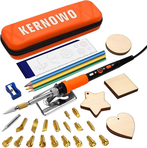 Pyrography wood burning tool - burning,