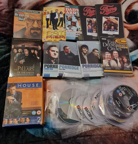 Large dvd bundle mixed - mixed, tv