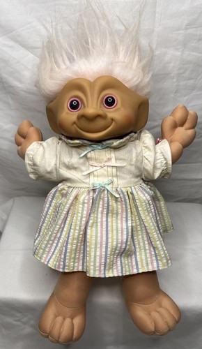 1991 treasure troll doll - treasure,