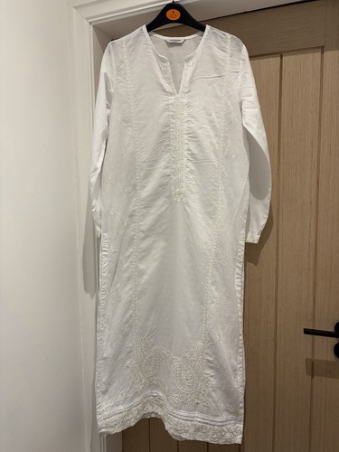 Pakistani white sapphire - , kurta