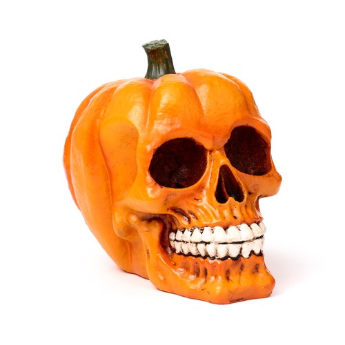Pumpkin skull home - skull, decor