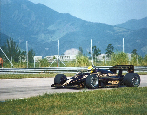 Ayrton senna lotus jps - ayrton, renault