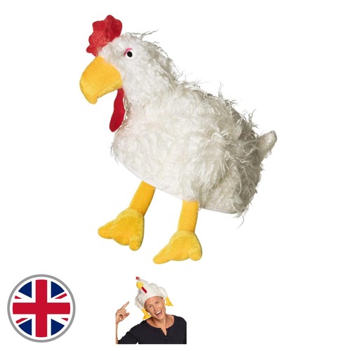 Fluffy adult chicken - chicken, with