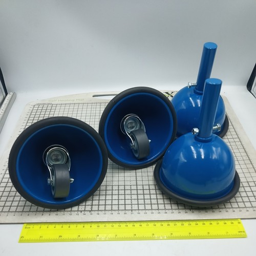 Blue domed hoof spring - 4x,