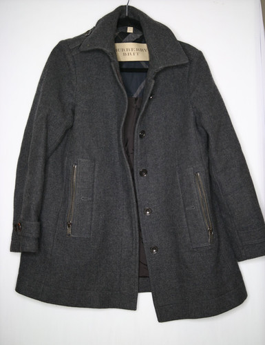Burberry brit grey wool - grey,