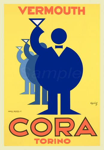 Vintage vermouth cora torino - cora,