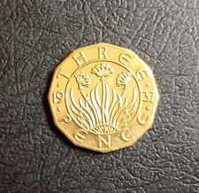 Retro Edward VIII 1937 Pattern Type 2 Twelve Sided Nickel Brass Threepence.