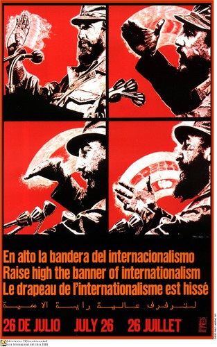 Political ospaaal poster fidel - political,