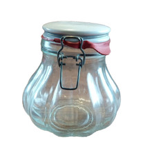 CLEAR MOLDED GLASS ITALIAN