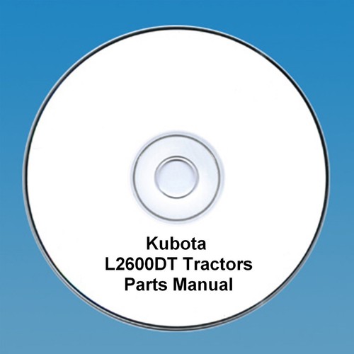 Kubota tractor parts manual - kubota,