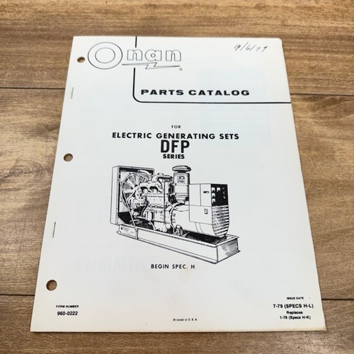 Onan generator original oem - generator,