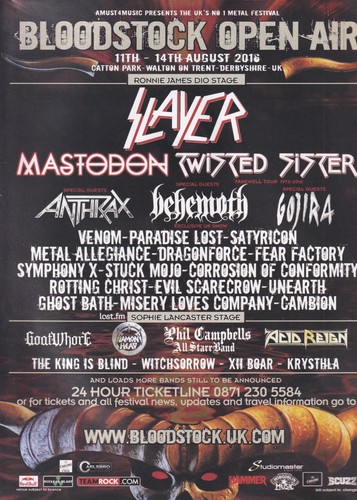 Bloodstock open air festival - bloodstock,