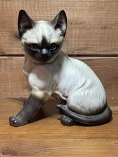 Vintage Porcelain Cat Figurine