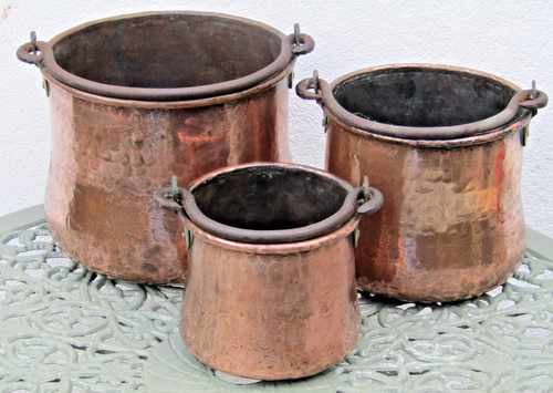 Set three graduated antique - set,