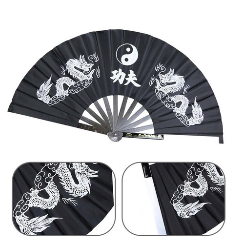 Fan black blue red chinese - black/blue/red,