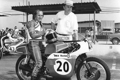 Mike hailwood bsa 750 - 750, rocket