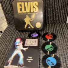 ELVIS GIFT SET IN A TIN--BOOK