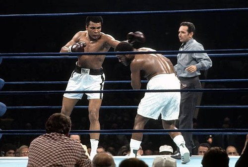 Muhammad ali lands punch - muhammad,