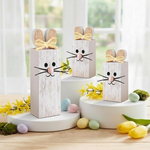 Pcs easter table decor bunny - table,