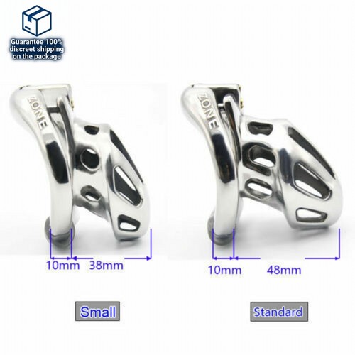 Adjustable chastity cage lock - cage,
