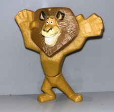 RARE 2008 Wind-Up Alex Lion McDonald's Action Figure Madagascar 2