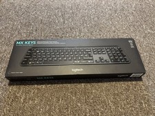 Logitech MX Keys Wireless Illuminated Keyboard - Black
