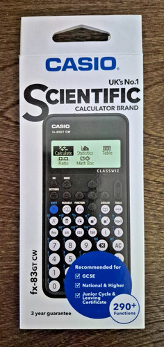 Brand new boxed casio 83gt - casio, fx-83gt