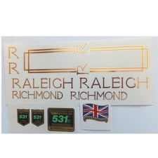 Raleigh richmond 1980s - , decal