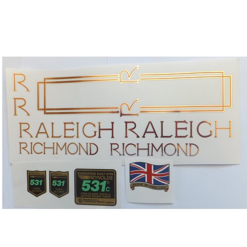 Raleigh richmond 1980s decal - raleigh,