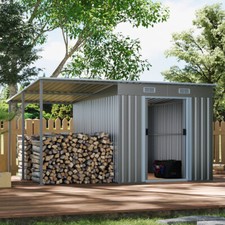 Metal Garden Shed 5.5 X 9 ft
