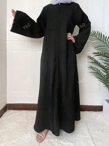 Women solid color round neck - round,