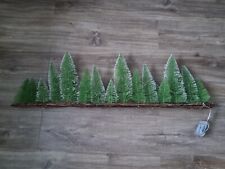 Cox and Cox- light-up Brush Trees Forest Christmas decoration. Used once.