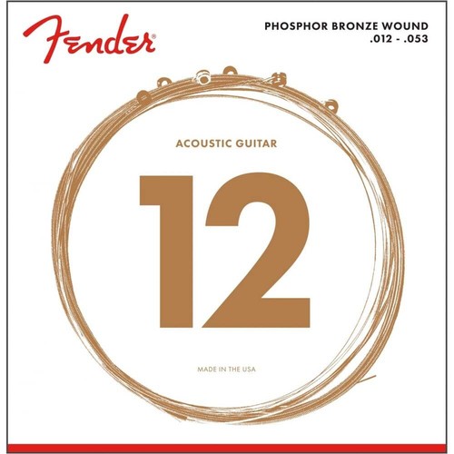 Fender phosphor bronze 53 - fender, 12-53
