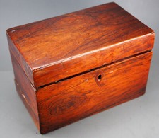 Old Victorian Tea Chest / Tea
