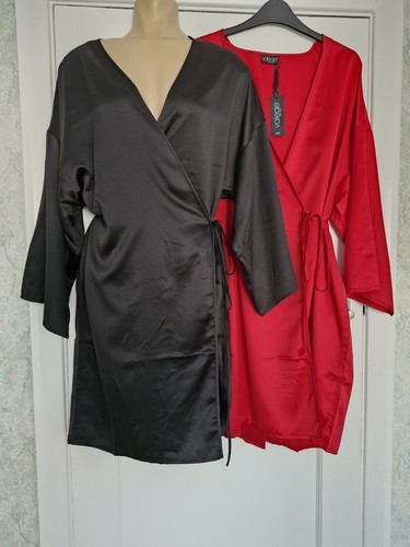 Valege satin silk - valege, kimono