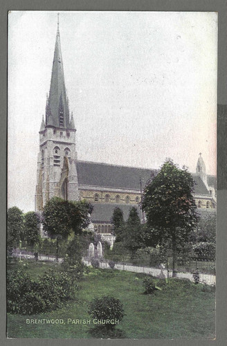 Vintage postcard brentwood - postcard,