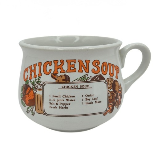 Vintage chicken soup retro - chicken,