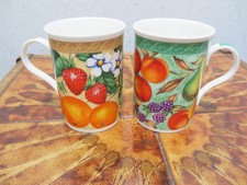 PAIR OF CROWN TRENT  FRUIT
