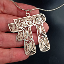 Am Yisrael Chai Chai Pendant