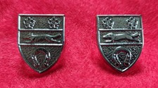 Obsolete Leicestershire Constabulary collar badges