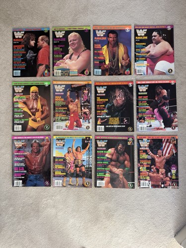 Wwf magazine 1993 complete - magazine,