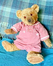1930's Chiltern Hugmee Teddy Bear  24”