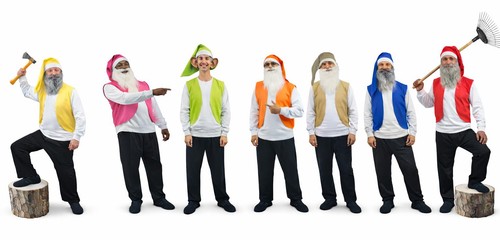 Adults dwarfs gnomes - adults,