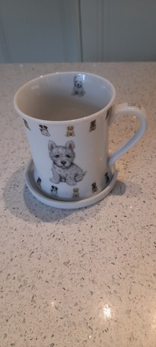 Westie mug coaster rather - coaster,