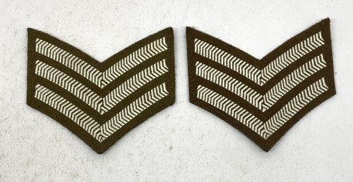 Army surplus sergeant stripe - army,