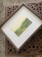 antique walnut picture frame