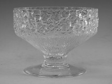 WHITEFRIARS Glass - GLACIER Pattern - Dessert Bowl Glass / Glasses - 3"