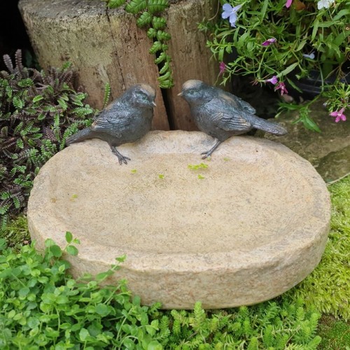 Garden bird bath feeder stone - garden,