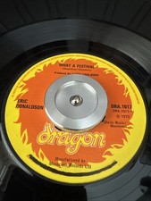 ERIC DONALDSON : What a Festival / version : uk dragon 7" single 1973