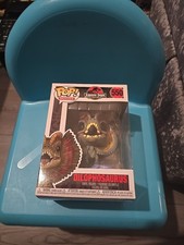 Funko Pop Movies #550 DILOPHOSAURUS JURASSIC PARK Vinyl Figure Preowned